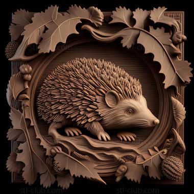 3D model st hedgehog (STL)